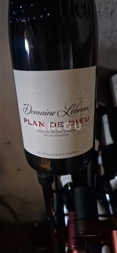 Thung lũng Rhône Không được chỉ định Domaine Lebron Plan de Dieu Không niên vụ