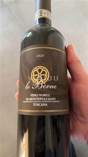 Toscana Vino Nobile di Montepulciano Le Berne 2020