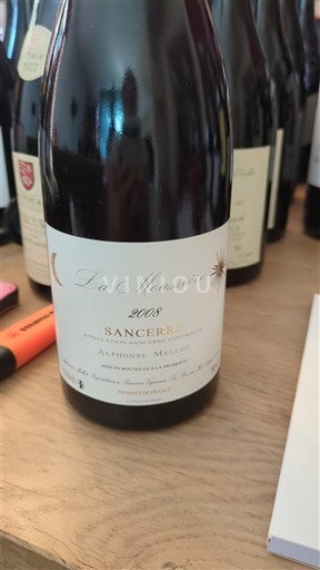 Thung lũng sông Loire Sancerre. Alphonse Mellot La Moussière 2008