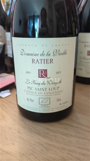 Langvedok Pic-saint-loup Domaine La Vieille Ratier Le Sang du Wisigoth 2015