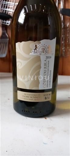 Jura Côtes du Jura André Bonnot 2019 2019