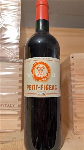 Bordeaux Saint-Émilion Château Figeac Petit Figeac 2016