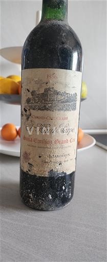 Burdeos Saint-Émilion Gran Cru Château Haut-Sarpe 1986