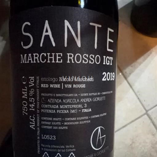 Marche Azienda Agricola Andrea Giorgetti 2019