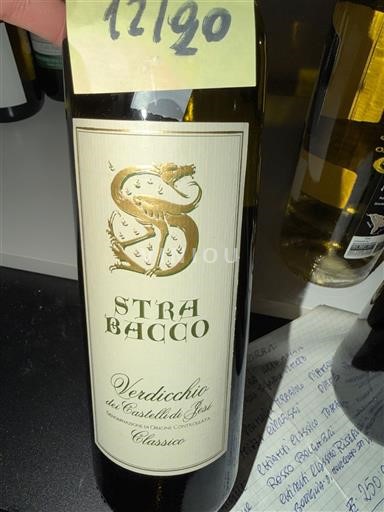 Marcas Verdicchio dei Castelli di Jesi Stra Bacco Classico 2019