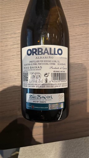 Galicia Rías Baixas Orballo Albariño 2024