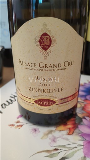 Alsace Alsace Grand Cru Grand Cru Agathe Bursin Zinnkoepflé 2011