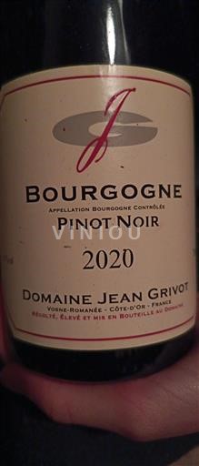 Borgogna Domaine Jean Grivot 2020