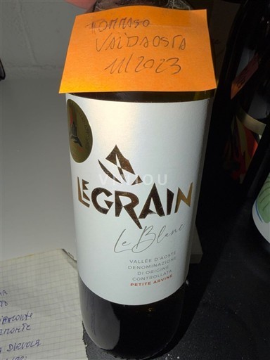 Valle d'Aosta Petite Arvine Le Grain Le Blanc 2022