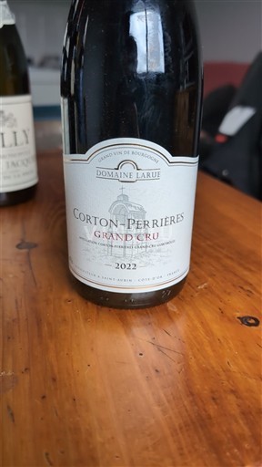 Borgonha Corton Grand Cru Domaine Larue Perrières 2022