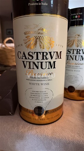 Abruzzo Đất Chieti Castrvm Vinum Pecorino Không niên vụ