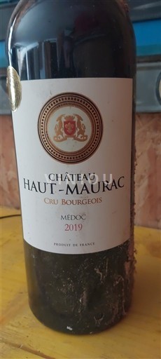 Bordeaux Médoc Château Haut-Maurac 2019