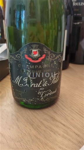 Champagne M. Arat & Fils 1980