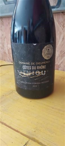 Rhônevallei Côtes-du-rhône Domaine Dieumerçy 2022