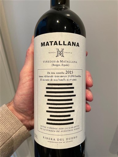 Castilië en León Ribera del Duero Matallana 2015