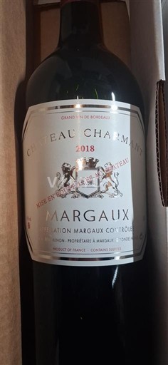 Bordeaux Margaux Château Charmant 2018