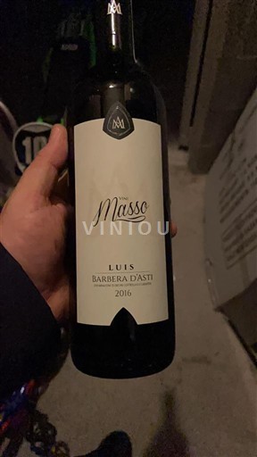 Piemonte Barbera d'Asti Tenuta Masso Luis 2016