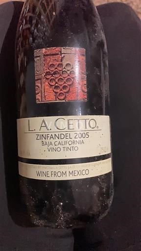Baja California Not Specified L.A. Cetto Zinfandel 2005