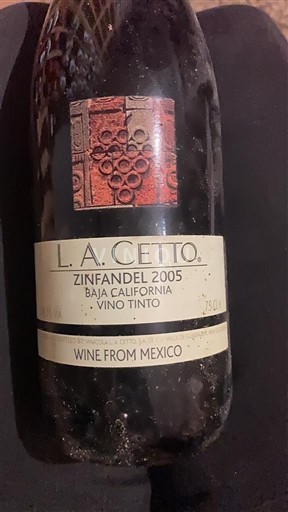 Baja California Not Specified L.A. Cetto Zinfandel 2005