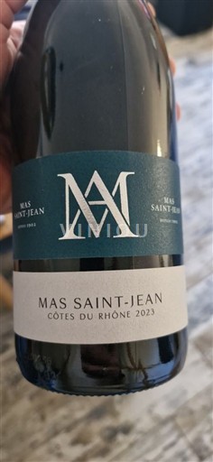 Rhônevallei Côtes-du-rhône Mas Saint-Jean 2023