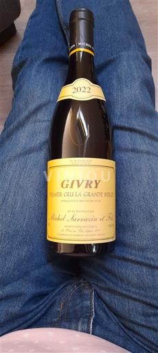 Borgoña Givry Premier Cru Michel Sarrazin et Fils Premier Cru La Grande Berge 2022