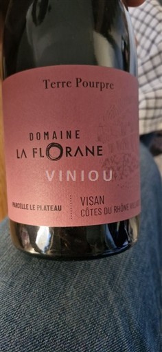 Rhône-dalen Ikke specificeret Domaine La Florane Terre Pourpre 2022