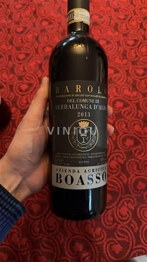Piemonte Barolo Azienda Agricola Boasso Del Comune di Serralunga d'Alba 2013