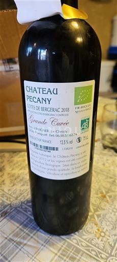 Tây Nam Côtes-de-bergerac Château Pecany Grande 2018