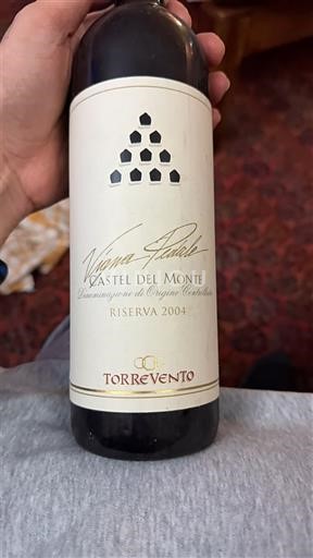 Puglia Castel del Monte Torrevento Vigna Pedale 2004