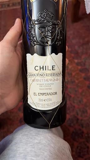 Thung lũng Maipo Maipo Central El Emperador Gran Vino Reservado Không niên vụ