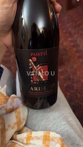 Abruzzerne Montepulciano d'Abruzzo Pasetti Arimani 2005