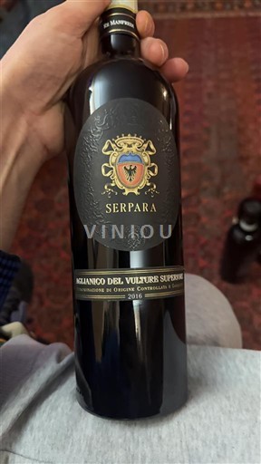 Basilicata Aglianico del Vulture Superiore Re Manfredi Serpara 2016