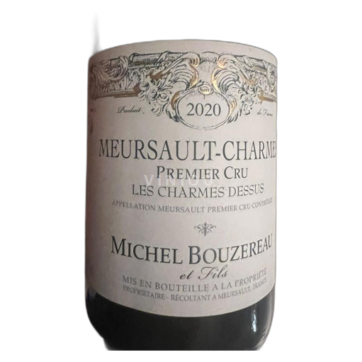 Borgogna Meursault Premier Cru Domaine Michel Bouzereau et Fils Les charmes dessus 2020