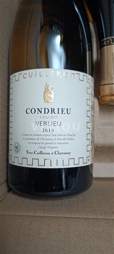 Thung lũng Rhône Condrieu Yves Cuilleron Lieu-Dit Verlieu 2019