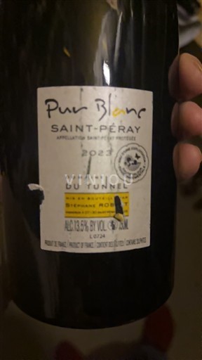 Thung lũng Rhône Saint-Péray Domaine Tunnel Pur Blanc 2023