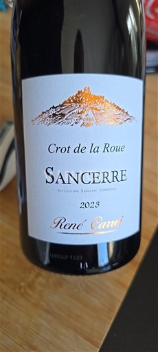 Valle della Loira Sancerre René Cavaillé Crot de la Roue 2023