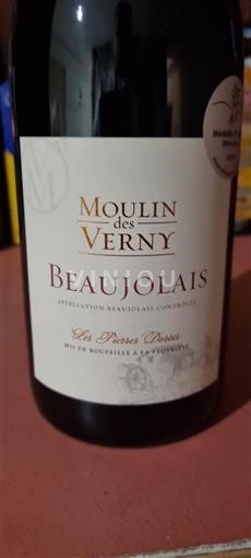Beaujolais Moulin des Verny Les Pieres Dorées Ikke årgangsbestemt
