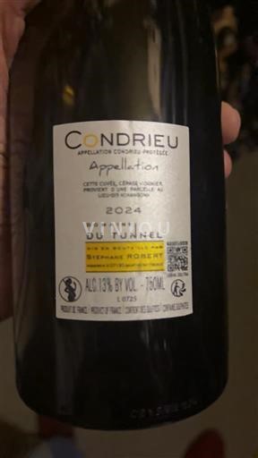 Thung lũng Rhône Condrieu Domaine Tunnel 2024