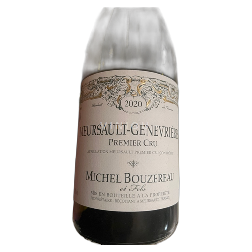 Borgogna Meursault Premier Cru Domaine Michel Bouzereau et Fils Meursault -Genevrières 2020
