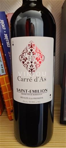 Bordeaux Saint-Émilion Carré d'As Neleten.