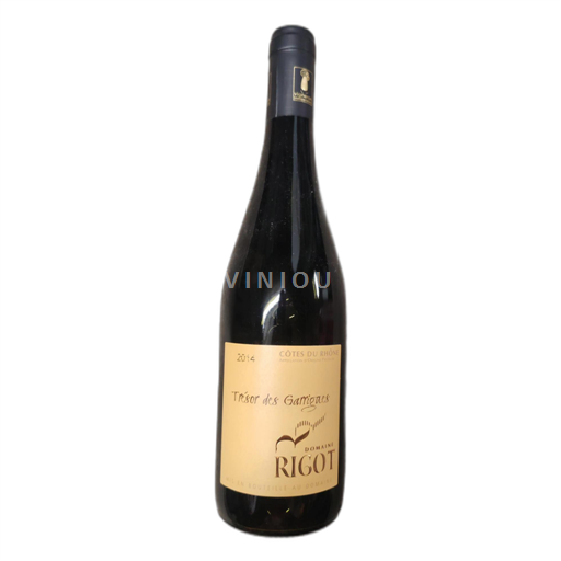 Rona dolina Côtes-du-Rhône Domaine Rigot Trésor des Garrigues 2014