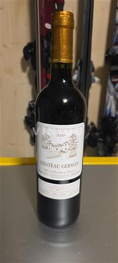 Vina Rouge sec Château German 2020 Francija Bordeaux AOC