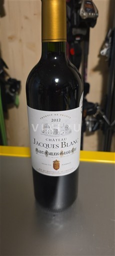Burdeos Saint-Émilion Gran Cru Grand Cru Château Jacques Blanc 2012
