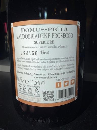 Vénétie Prosecco Domus-Picta 2024