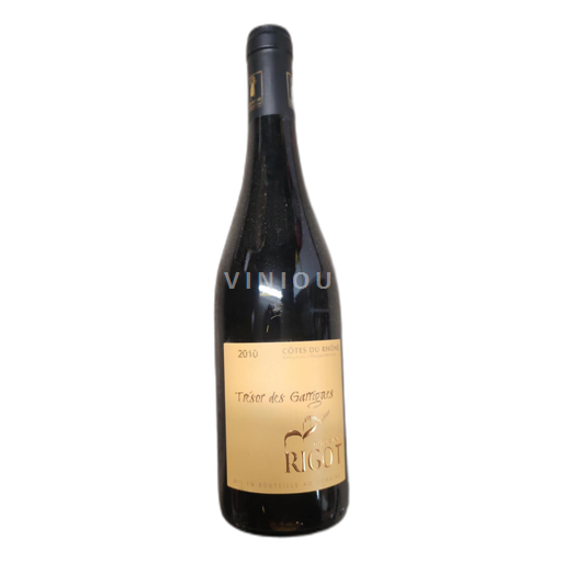 Rona dolina Côtes-du-Rhône Domaine Rigot Trésor des Garrigues 2010