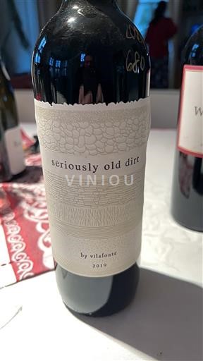 Coastal Region Stellenbosch Vilafonté Seriously Old Dirt 2019