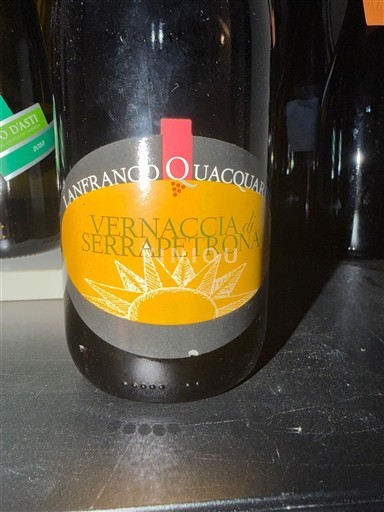Marche Vernaccia di Serrapetrona Gianfranco Quacquarini 2017