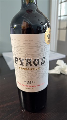 San Juan Ni doloceno Pyros Appellation 2021