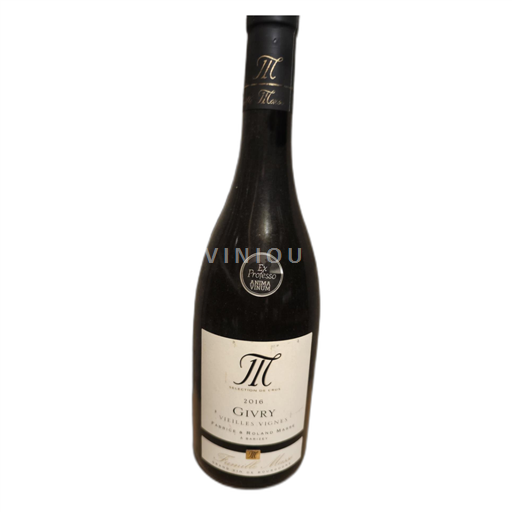 Burgundija Givry Fabrice & Roland Masse Vieilles Vignes 2016