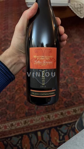 Abruzzo Montepulciano d'Abruzzo Colline Teramane Orlandi Contucci Ponno Colline Teramane Riserva 2011